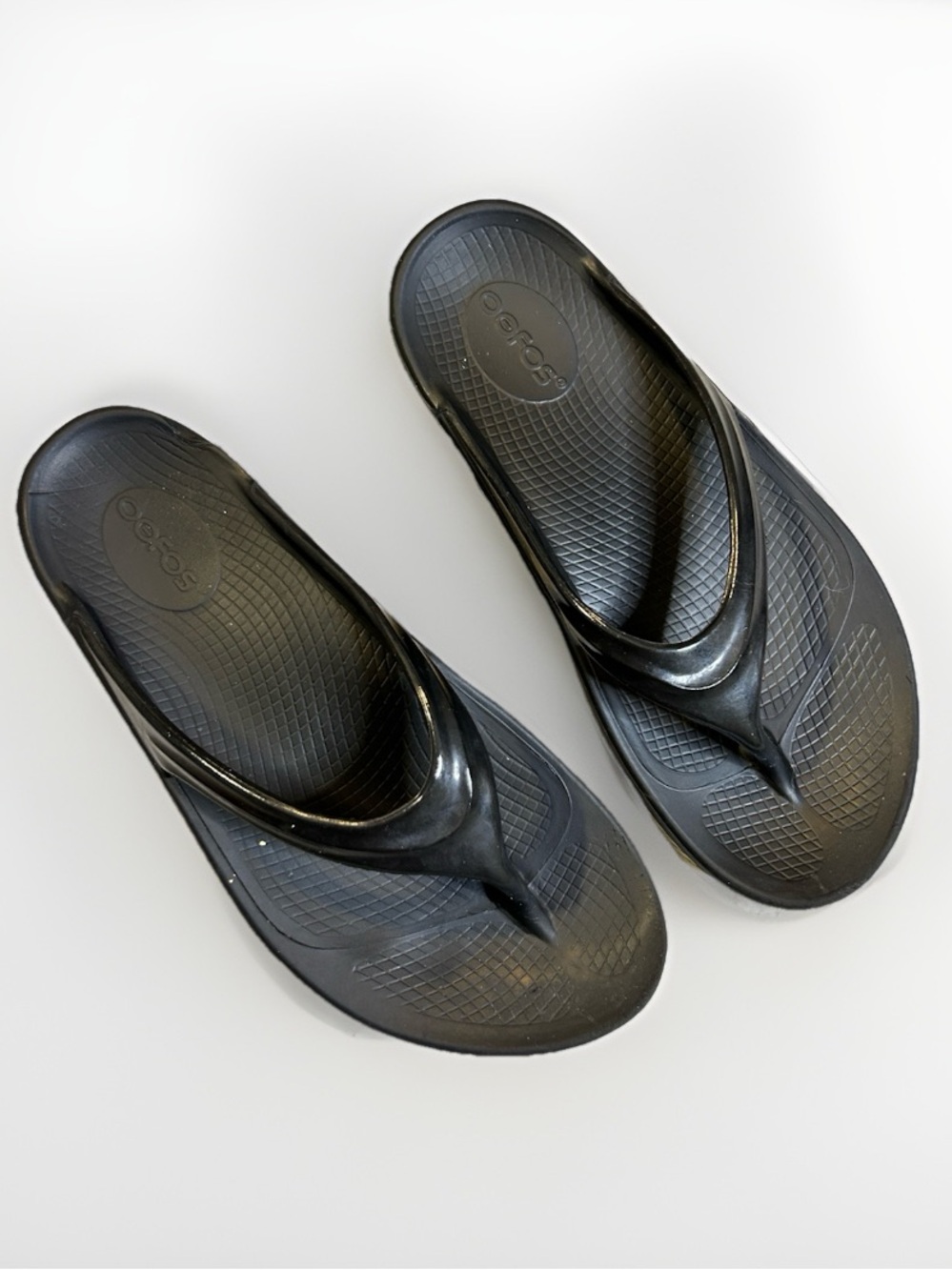 OOFOS OOahh Size Women’s 9 / EU 40 Unisex Slide Sandals in Black